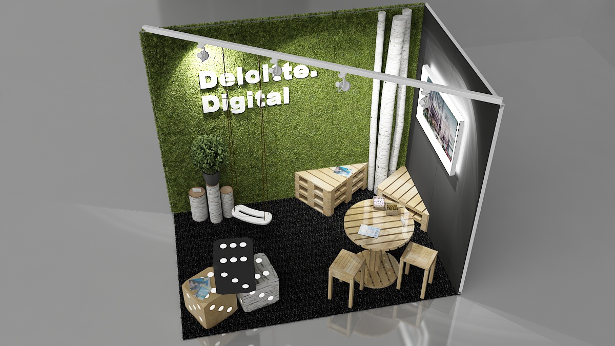 Zabudowa targowa Deloitte Digital 06